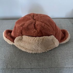 Corduroy boys aviator hat